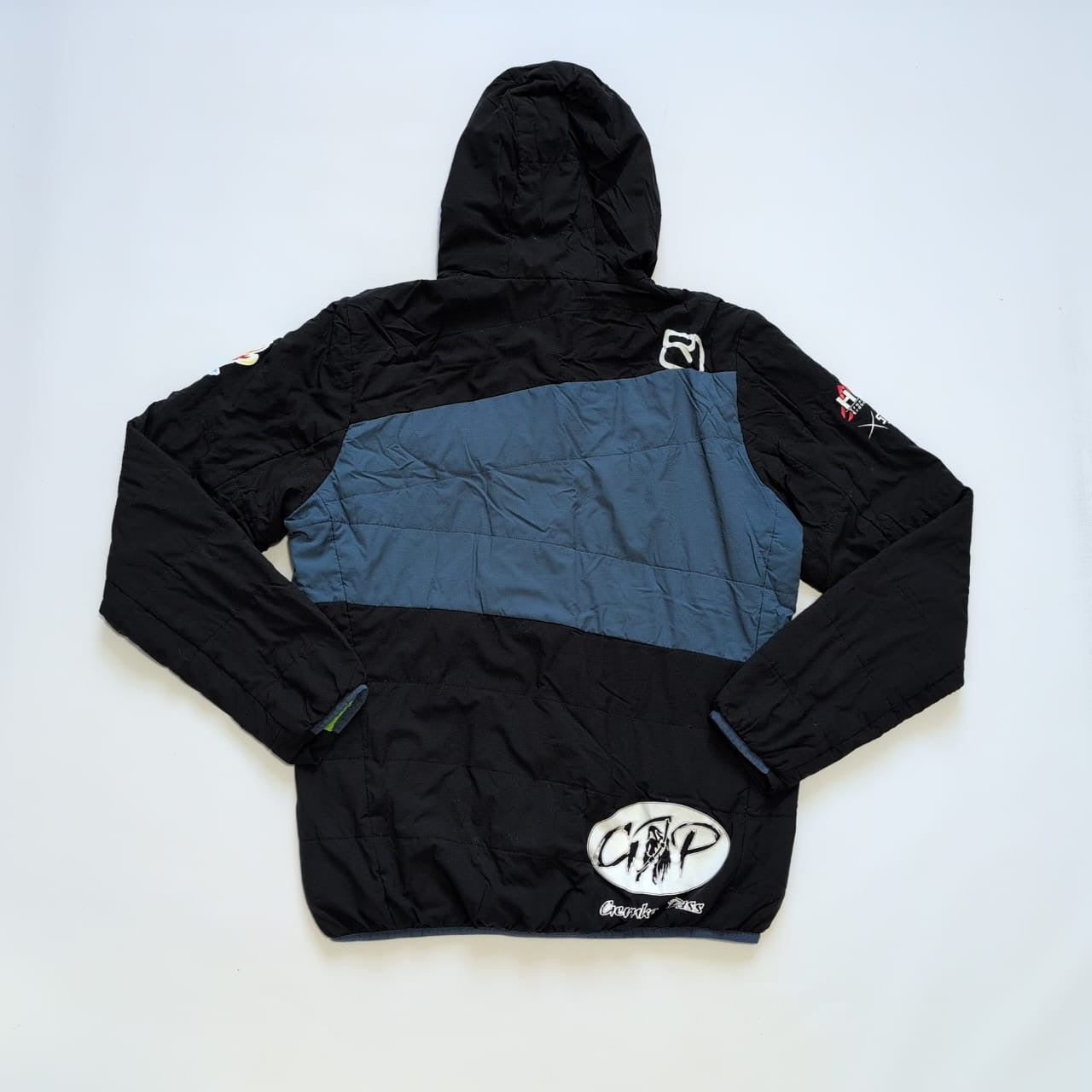 Jacke Ortovox Wolle / Daune (L Herren) schwarz