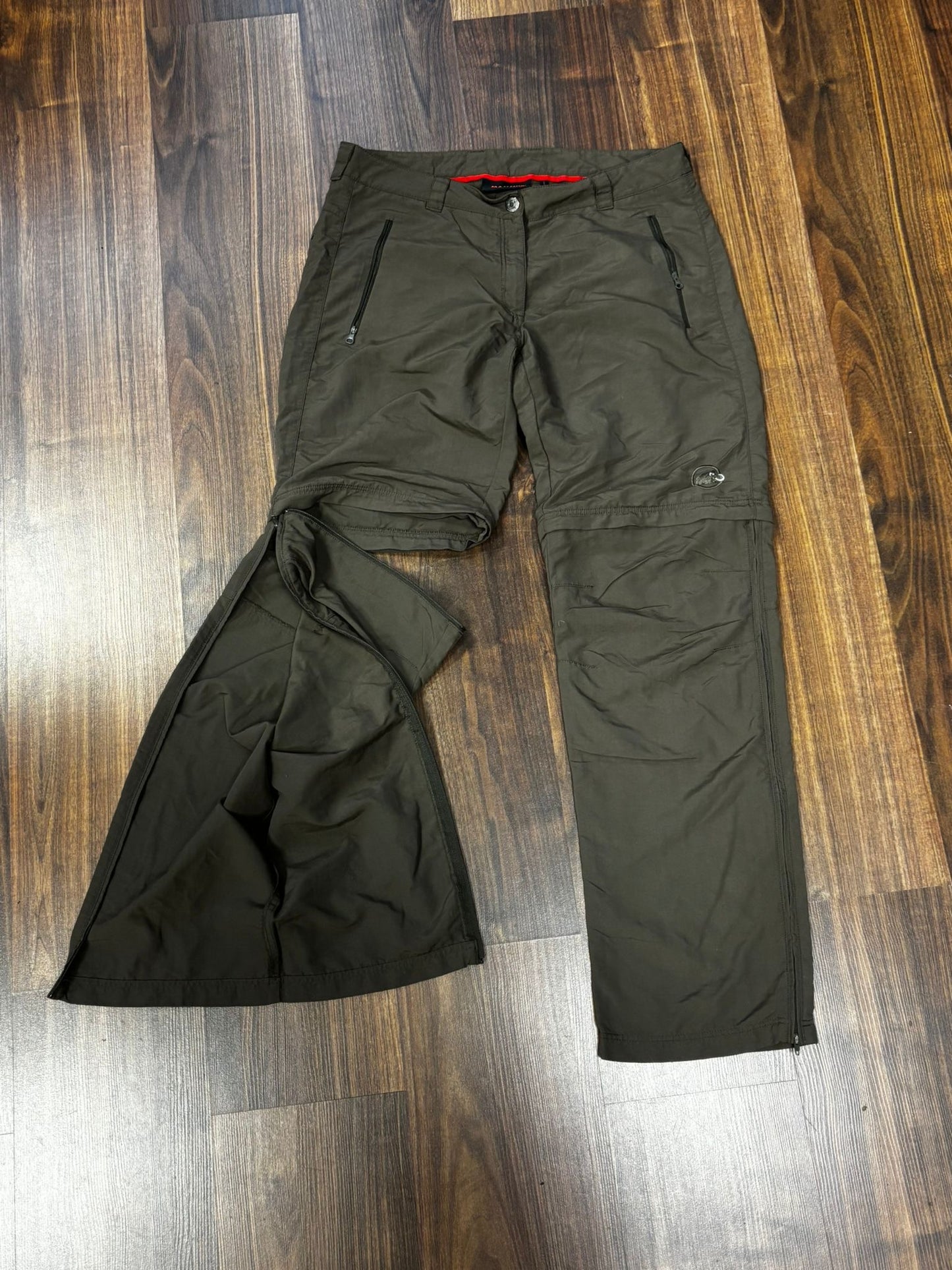 2in1 Hose von Mammut (L Damen) Zip-Off braun
