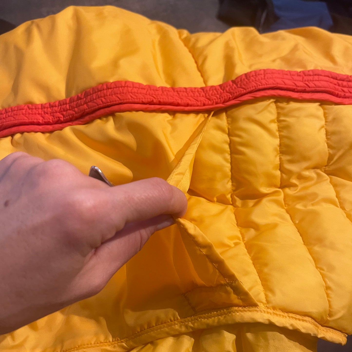 Isolations Stepp Jacke von Haglöfs (L Herren) Kunstdaune orange gelb