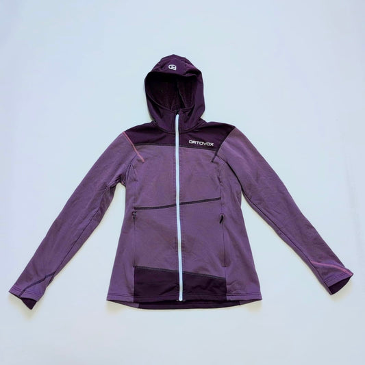 Ortovox Fleece Jacke Merino inside (S Damen) Hoodie lila