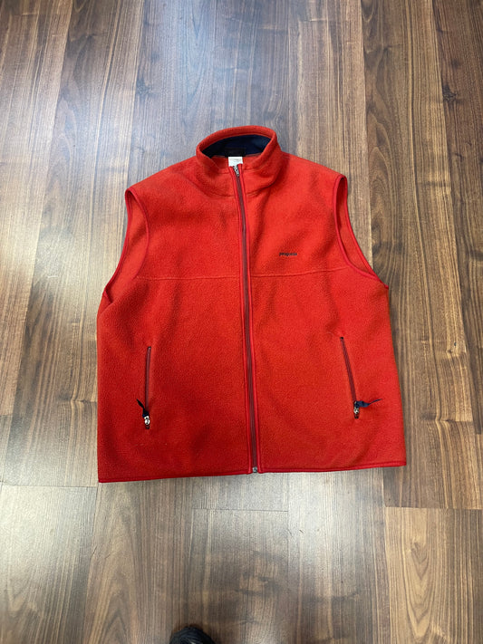 Fleece Weste von Patagonia (XXL Herren) Synchilla rot