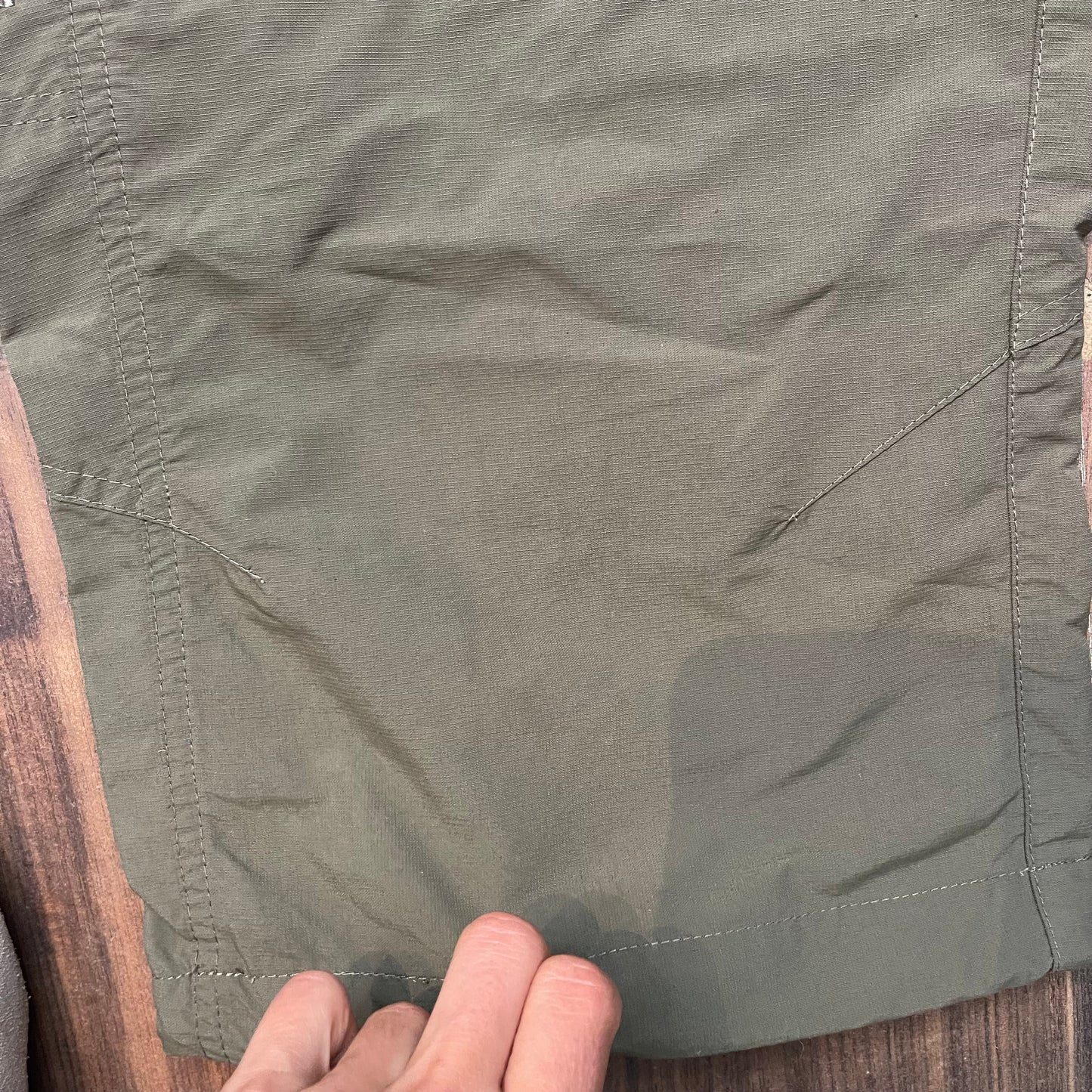 Capri Shorts von Schöffel (XXL Damen) 2/3 Funktionshose wasserabweisend khaki