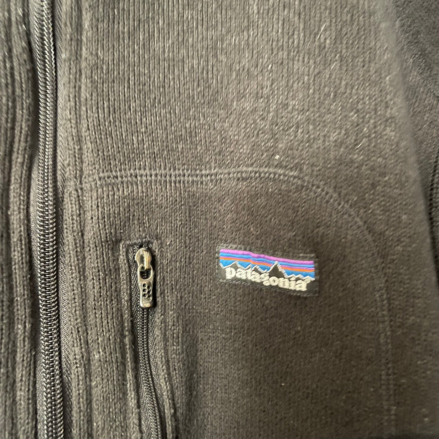 Dicke Fleece Jacke von Patagonia ( L Herren) Better Sweater Hoodie schwarz