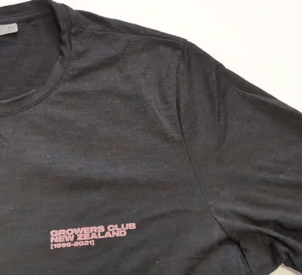 T-Shirt von Icebreaker (XL Herren) Merino schwarz Backprint