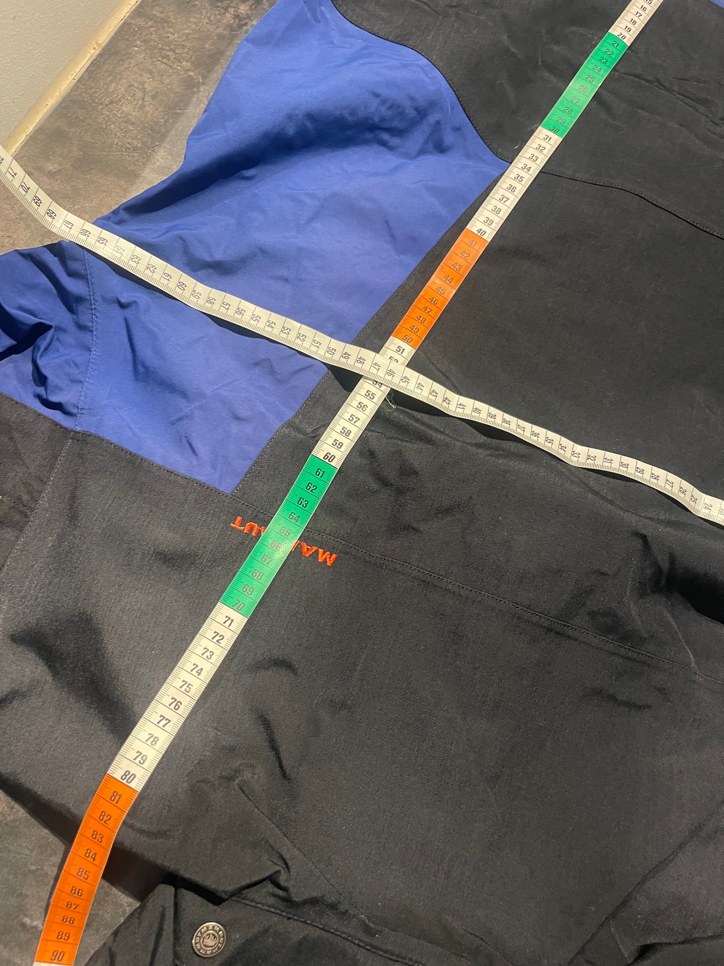 Hardshell Jacke von Mammut (XL Herren) Goretex 3-lagig blau