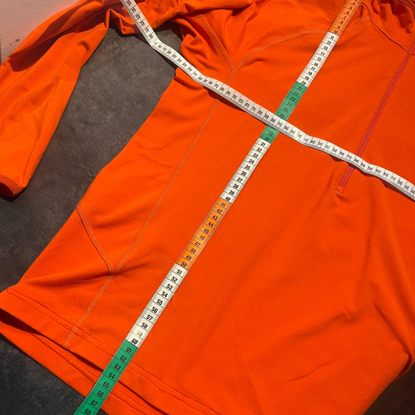 Thermo Shirt (L Herren) von Haglöfs Half Zip Longsleeve orange