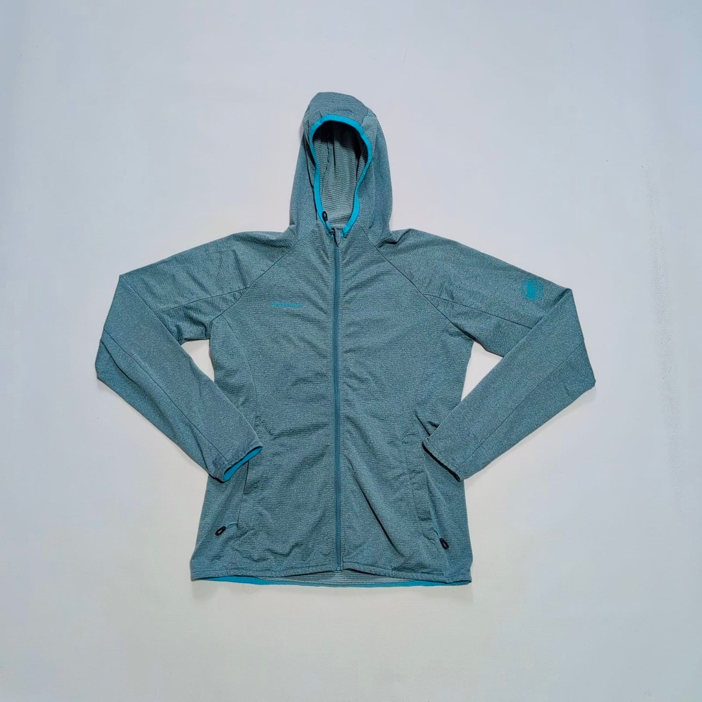 Fleece Jacke von Mammut  (S Damen) Zip Hoodie stahlblau