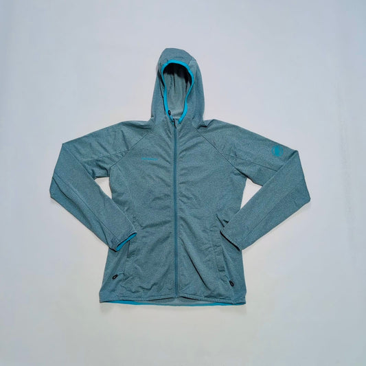 Fleece Jacke von Mammut  (S Damen) Zip Hoodie stahlblau