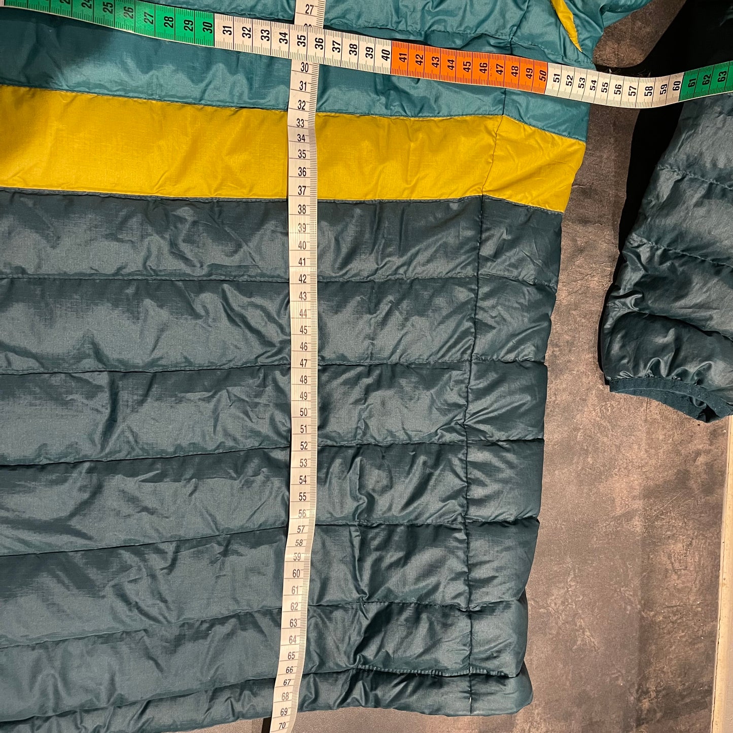 Patagonia Daunen Jacke (Herren S) türkis mit Kapuze