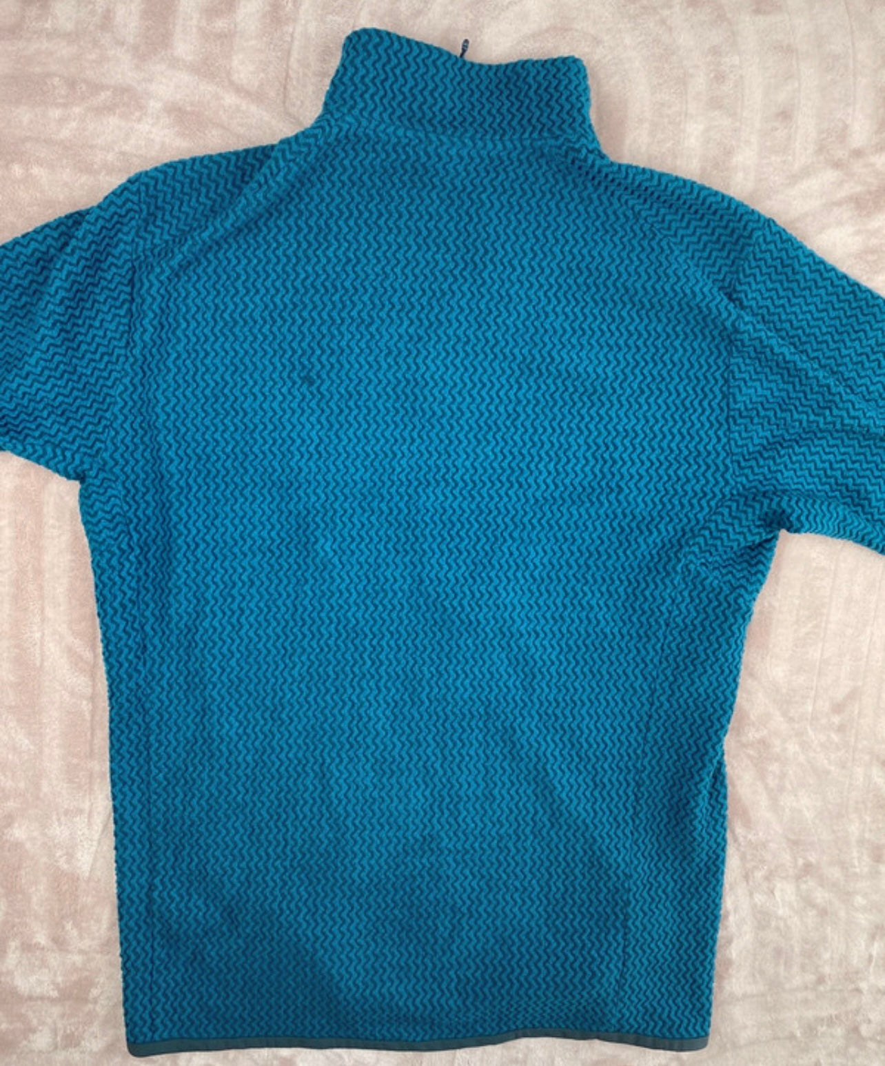 Patagonia R1 Air Fleece Zip-Neck (M Herren) Pullover blau