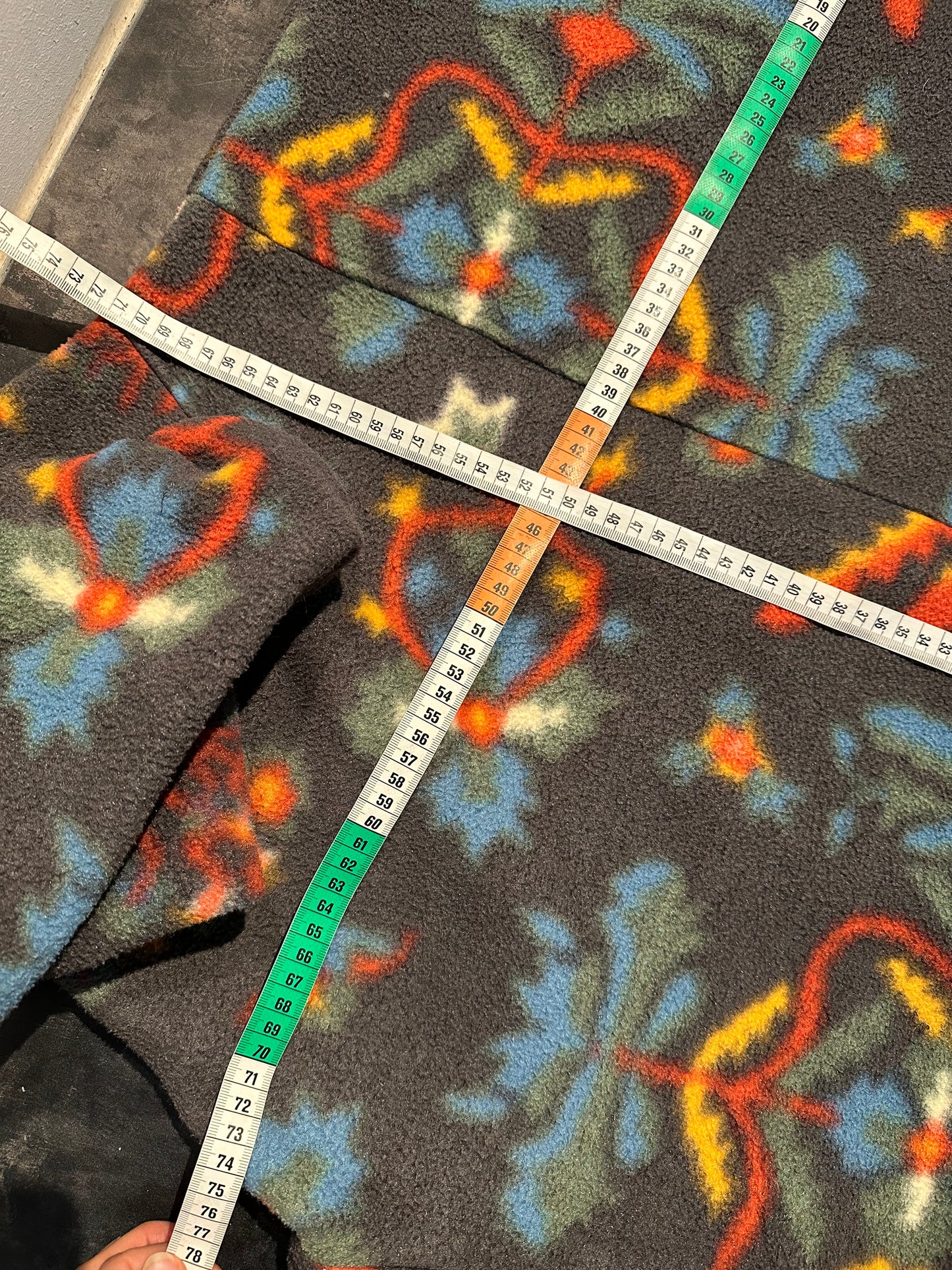 Zip Pullover Patagonia (XL Herren /XXL Damen) Synchilla grau bunt