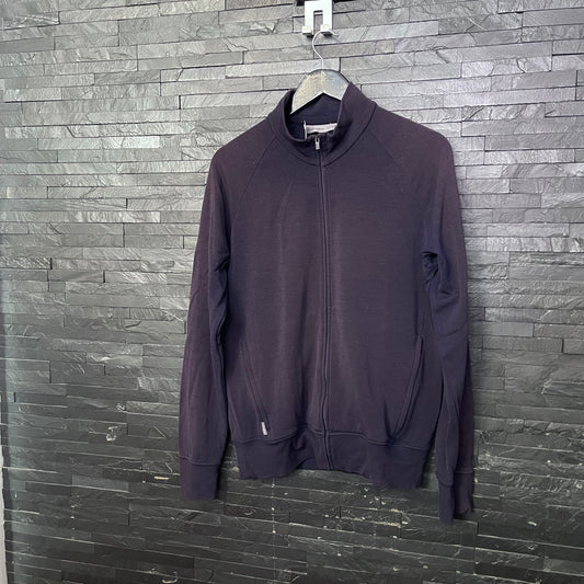 Merino Jacke von Icebreaker (M Herren) dunkelblau - lila