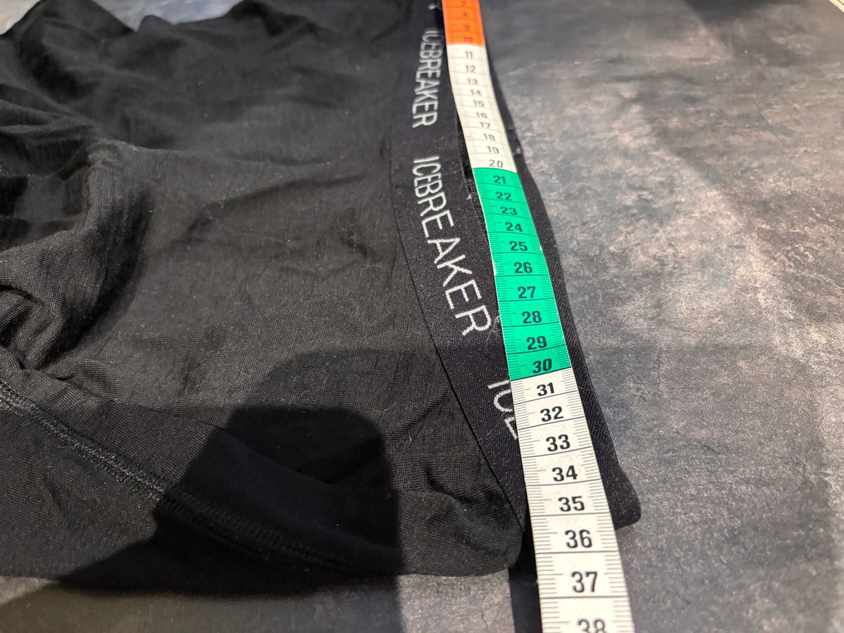 Lange Merino Unterhose von Icebreaker (L Damen) Tights / Leggings 200 schwarz - wanderlich.com
