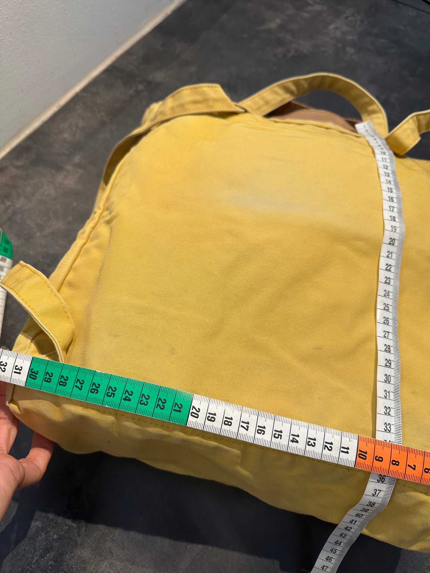 Tasche / Rucksack Fjällräven G-1000 Tote Bag No.1 gelb