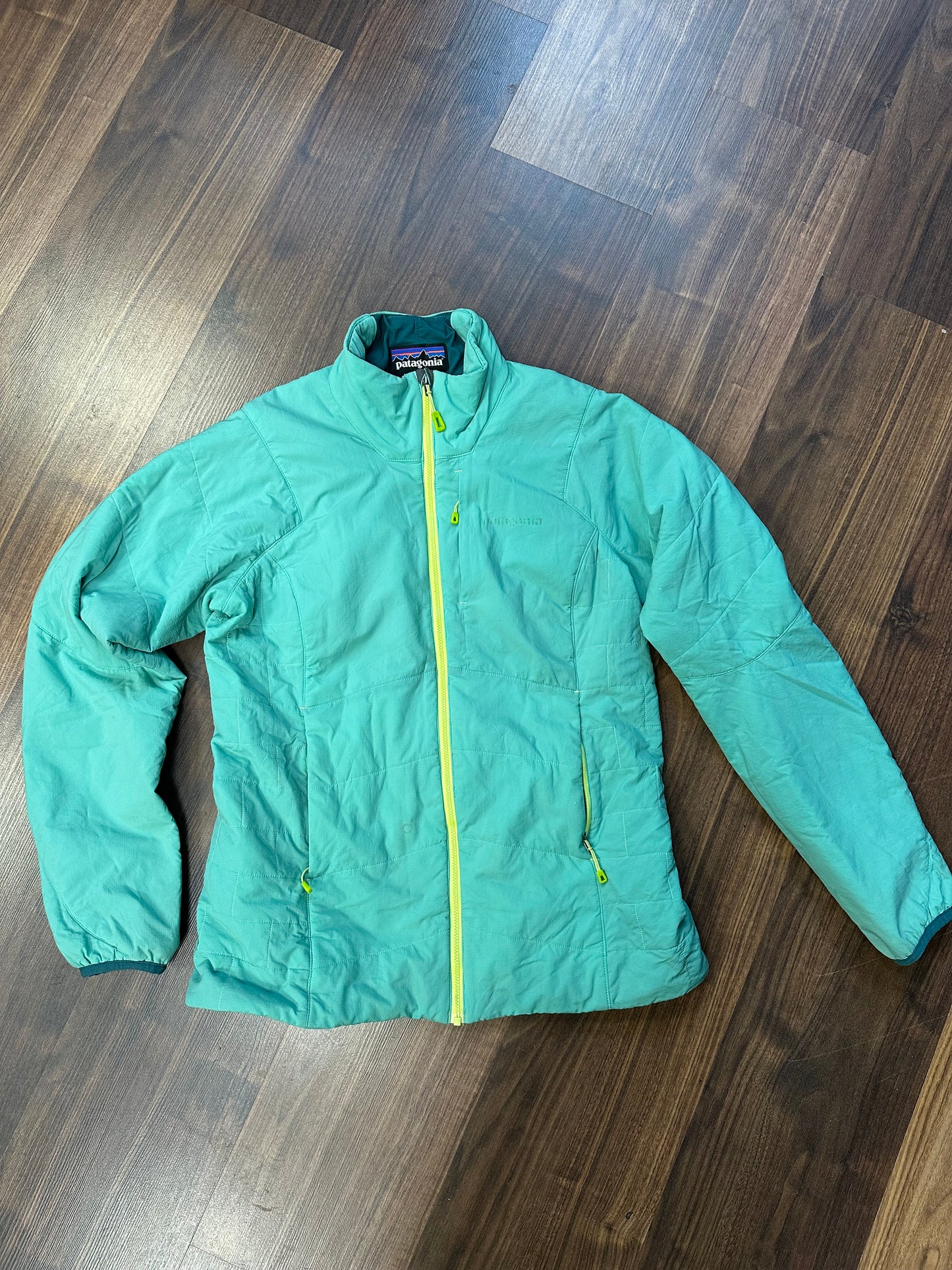 Nano Air Jacke von Patagonia (M Damen) türkis blau