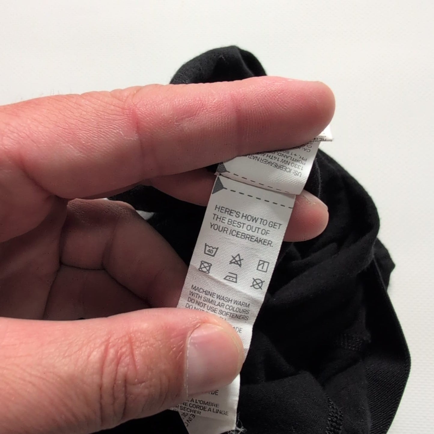 Merino Tights 3/4 von Icebreaker 200 (S Damen) Unterhose schwarz