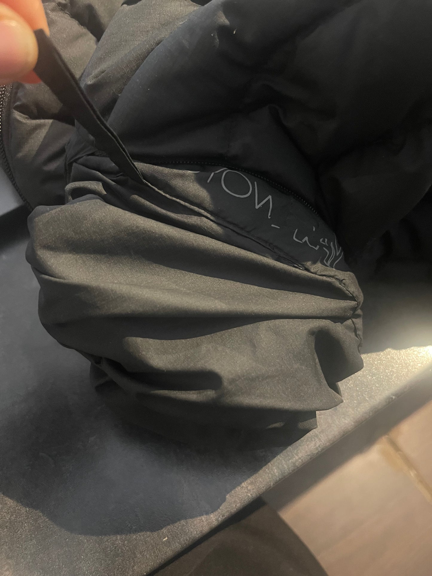 Daunen Weste von Jack Wolfskin (S Damen) schwarz
