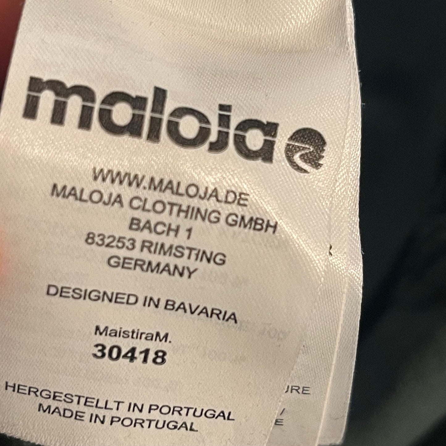 Kapuzenpullover von Maloja (XS Damen) Hoodie Baumwolle grün Print