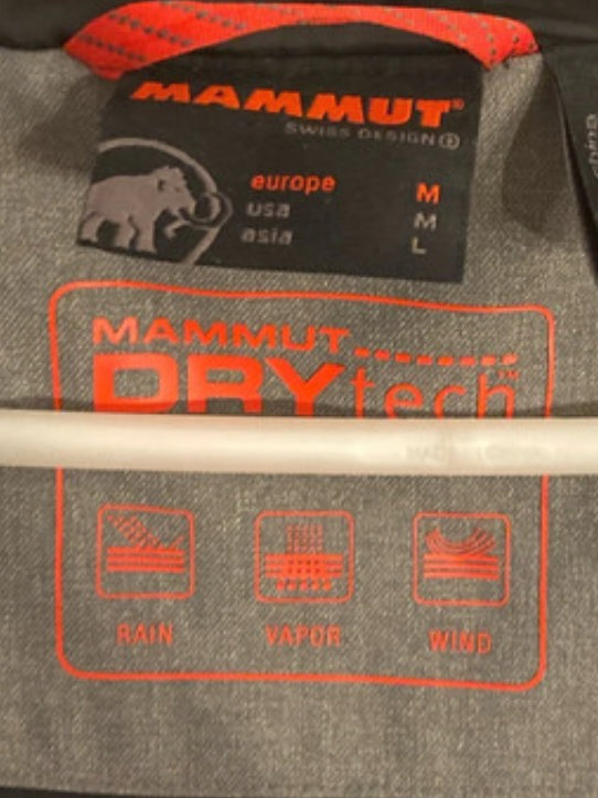 Ski Jacke von Mammut (M Herren) Hardshell gefüttert grau