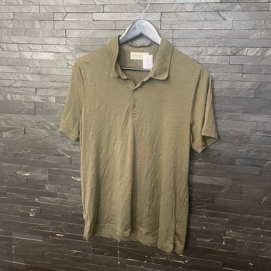 Polo Shirt von Icebreaker Merino (M Herren) T-Shirt khaki