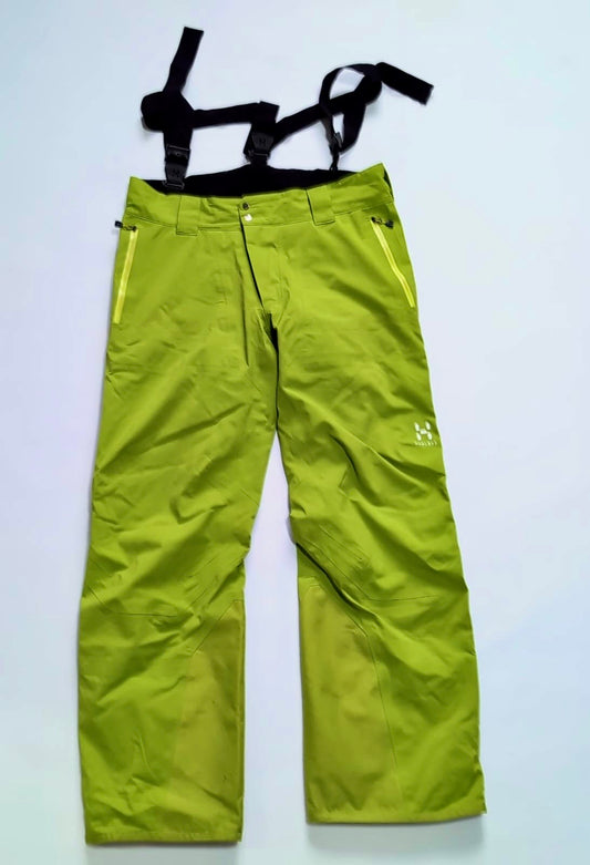 3L Hardshell Träger Hose von Haglöfs (L Herren) Bib Tourenhose grün