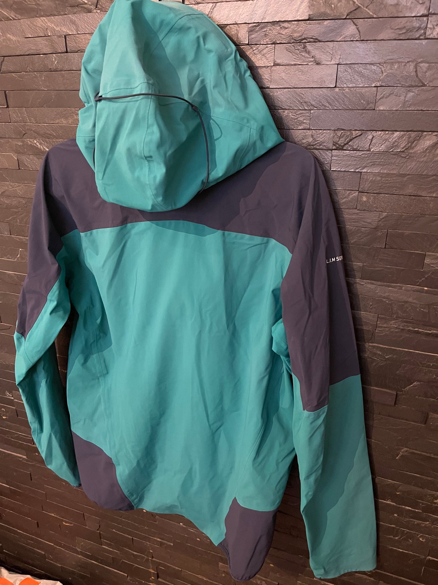 Hardshell Jacke von Haglöfs (M Herren) Waterproof türkis blau