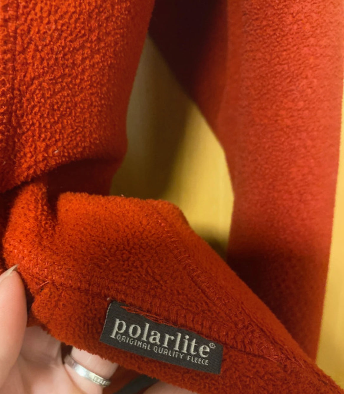 Fleece Jacke von Salewa (XL Herren) Zipper Hoodie rot