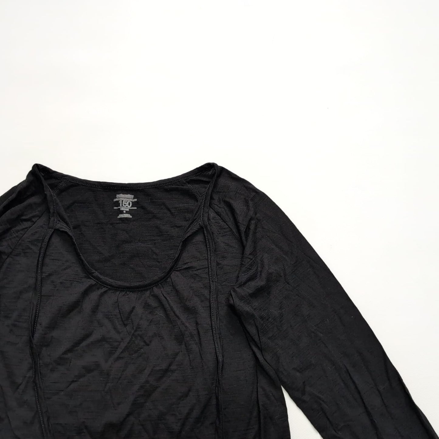 Merino 150 Longsleeve von Icebreaker (S Damen) Langarmshirt schwarz