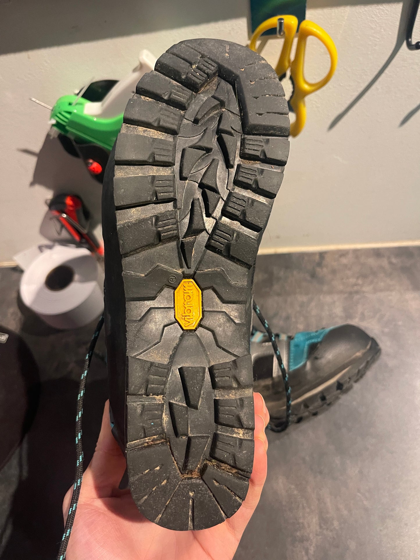 Bergschuhe von Mammut (Größe 38) Steigeisen kompartibel