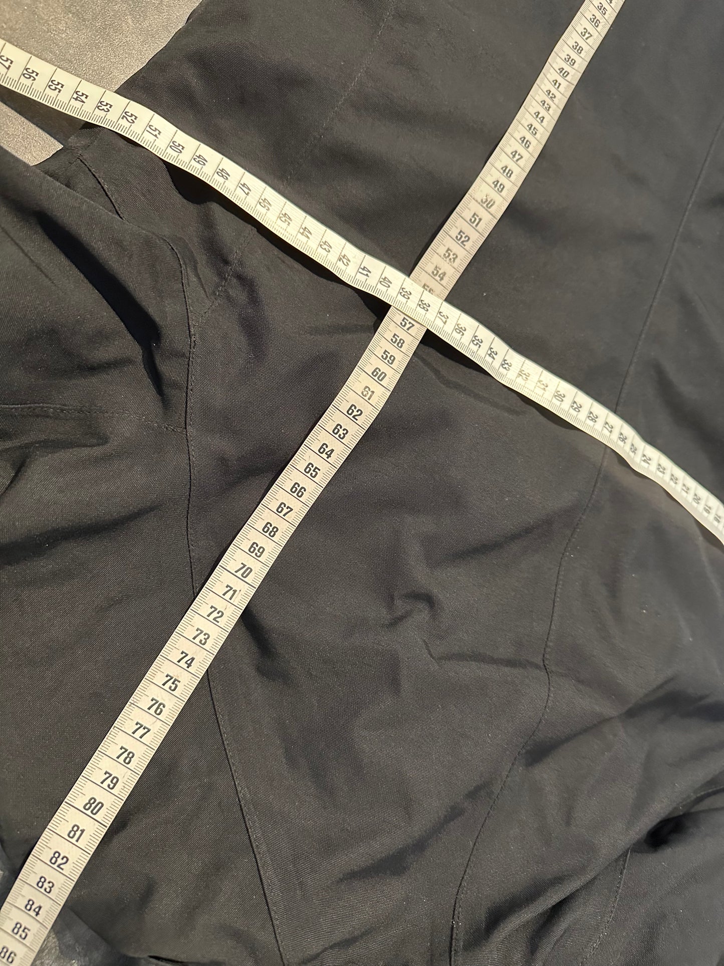 Gefütterte Regen Parka Fjällräven (S Damen) wasserdicht schwarz