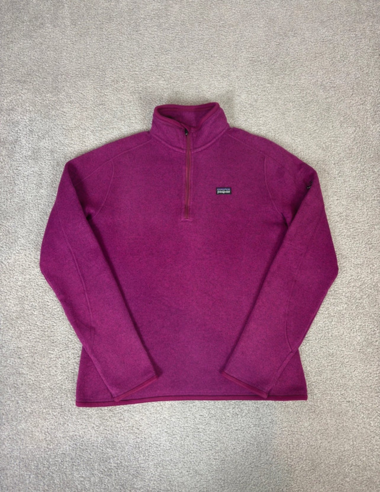 Patagonia Fleece Pullover (M Damen) Better Sweater Magenta
