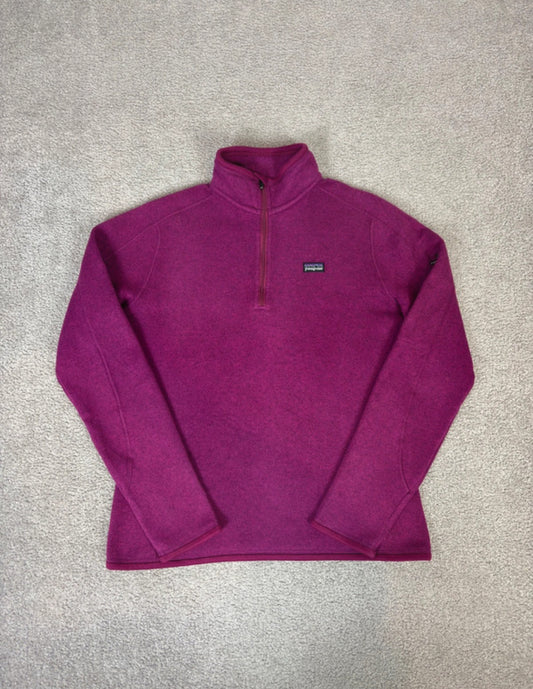 Patagonia Fleece Pullover (M Damen) Better Sweater Magenta