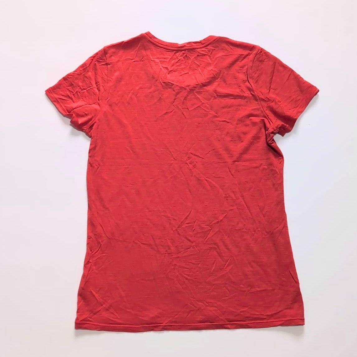 Merino T-Shirt von Icebreaker (Damen M) Korallen rot