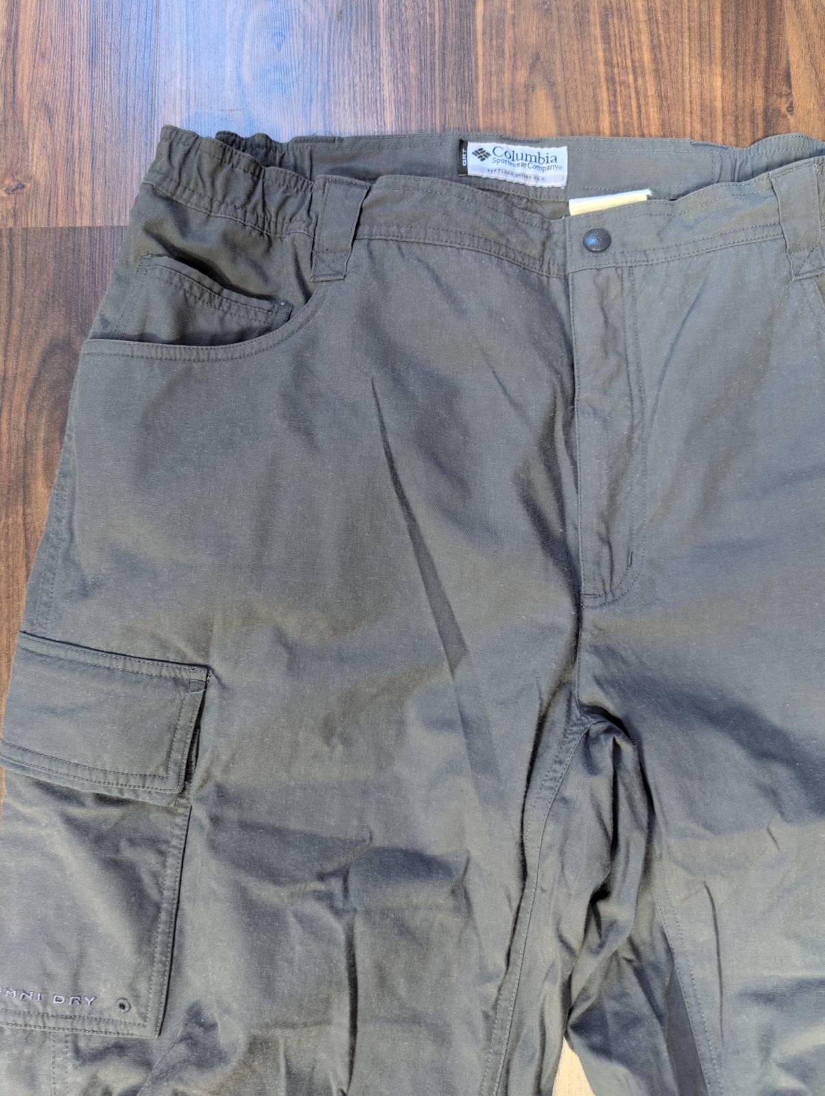 Zip Off Hose von Columbia (XL Herren 36-34") 2in1 Anthrazit - wanderlich.com