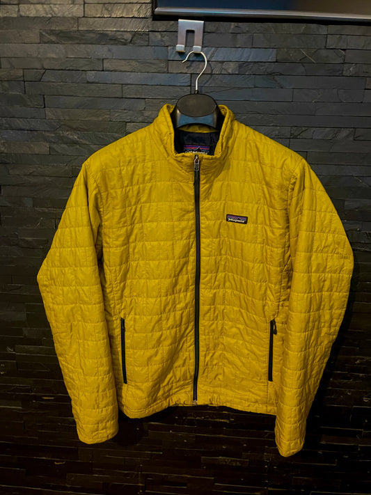Patagonia Nano Puff Jacke (L Herren) Steppjacke Primaloft Isolation gelb