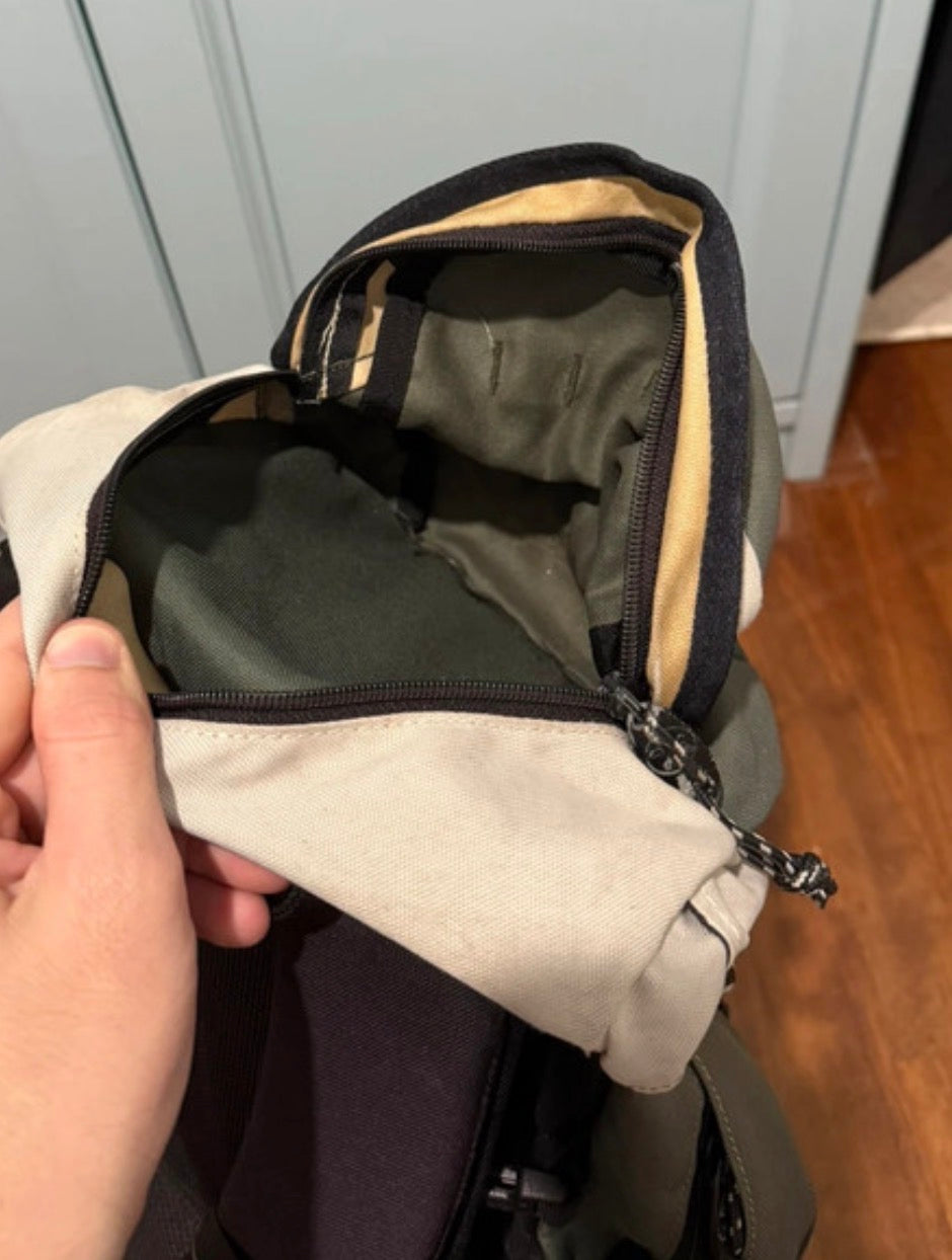 Rucksack von Salewa 30 Liter AirZone Rücken khaki