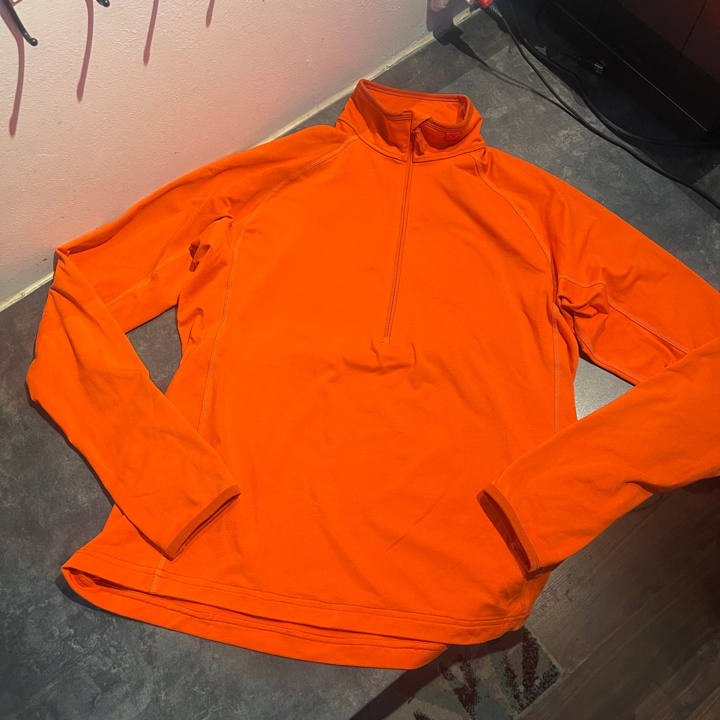 Thermo Shirt (L Herren) von Haglöfs Half Zip Longsleeve orange