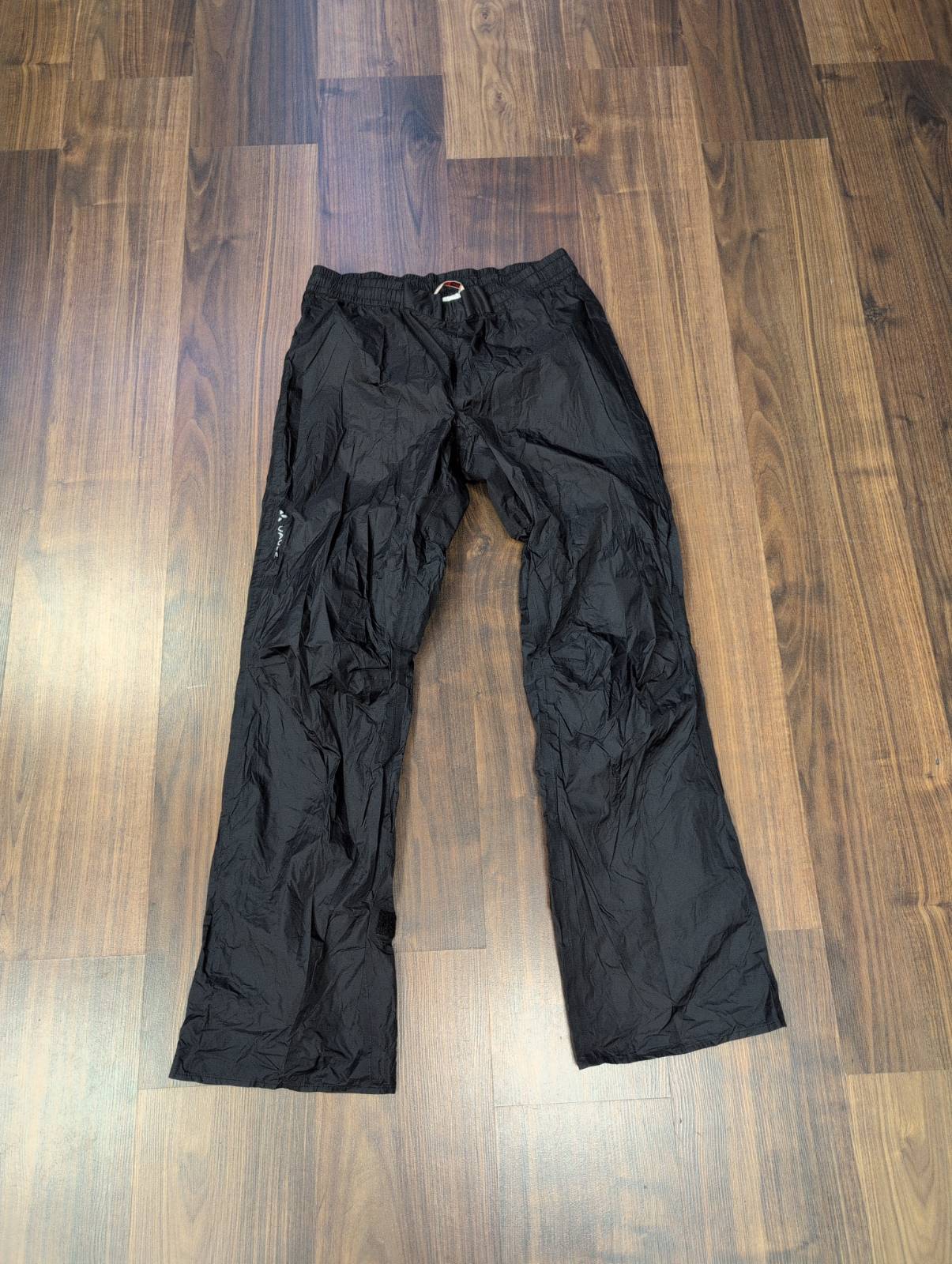 Regenhose von Vaude (L:52 Herren) Hardshell Hose schwarz