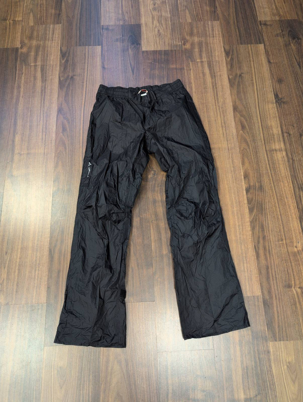 Regenhose von Vaude (3XL Herren) Hardshell Hose schwarz