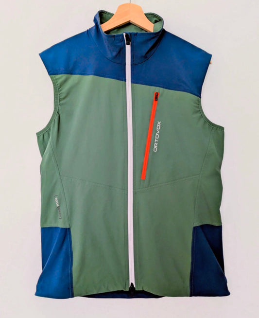 Weste von Ortovox Merino Inside (M Herren) Softshell grün
