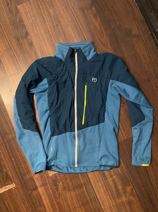 Ortovox Hybrid Jacke Merino inside (M Herren) blau