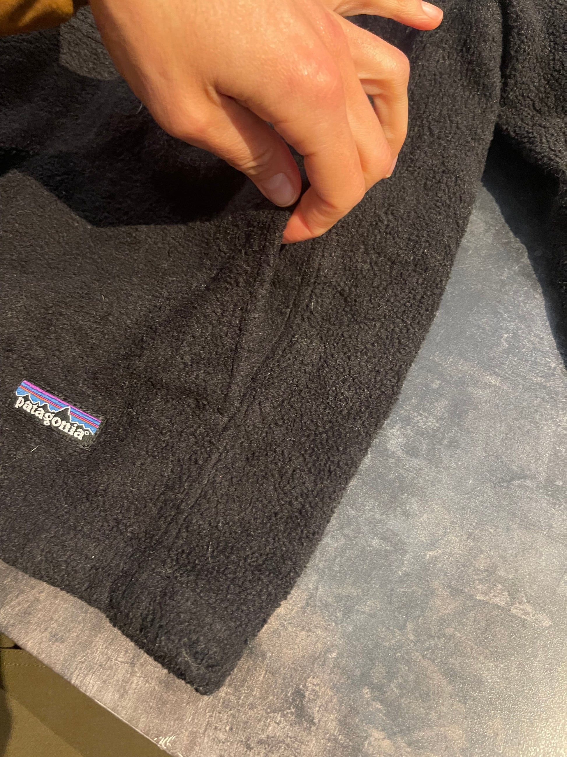 Fleece Pullover Patagonia Synchilla (S Damen) schwarz - wanderlich.com