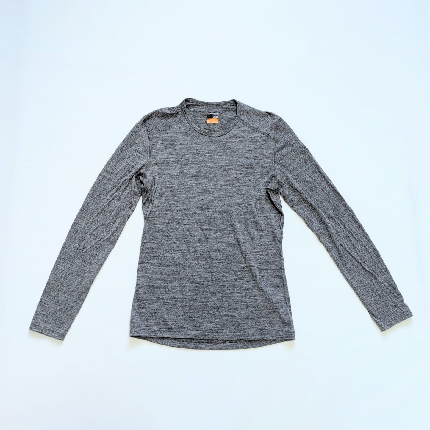 Longsleeve Icebreaker (S Herren) Merino 200 grau - wanderlich.com
