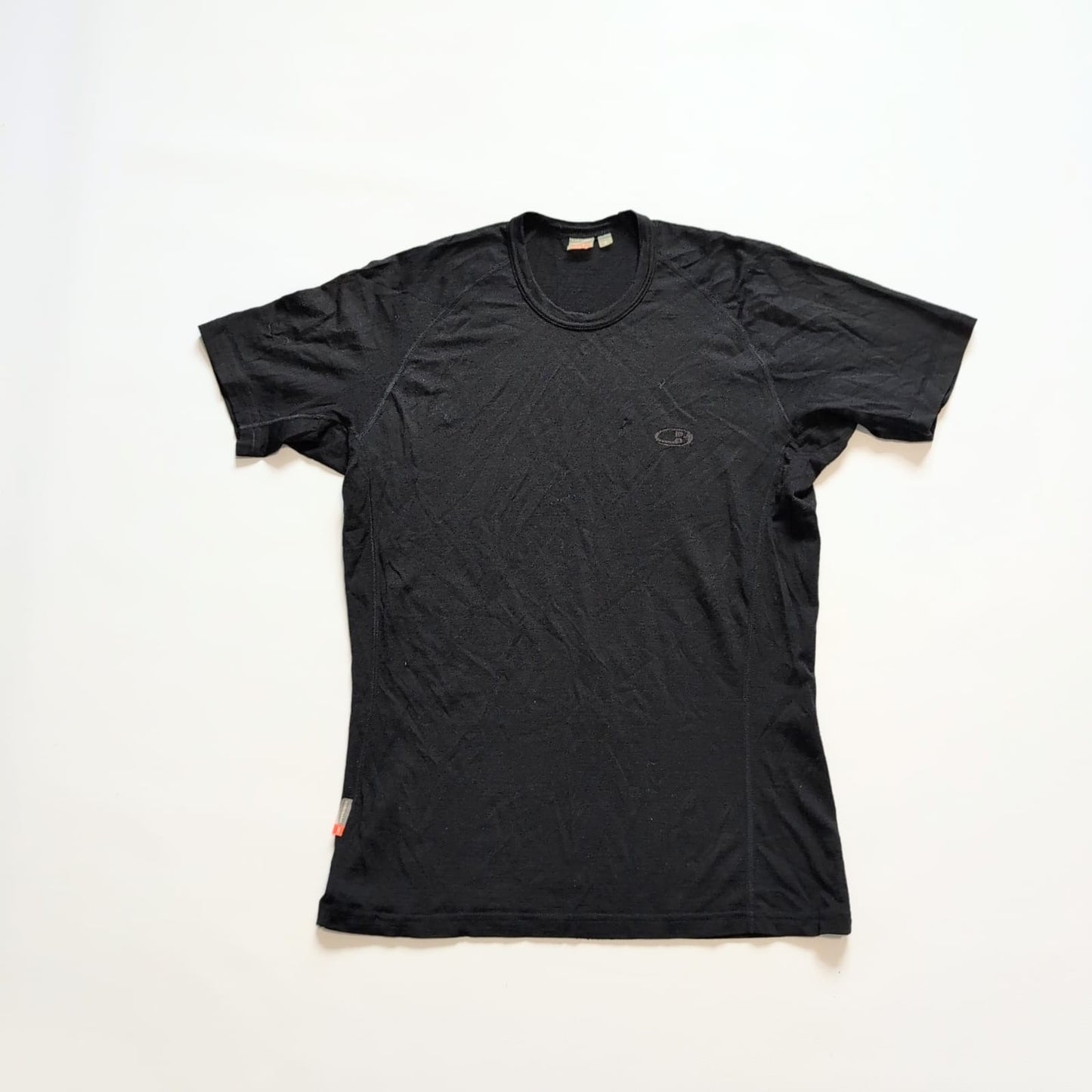 Merino 200 T-shirt Icebreaker (L Herren) Bodyfit schwarz