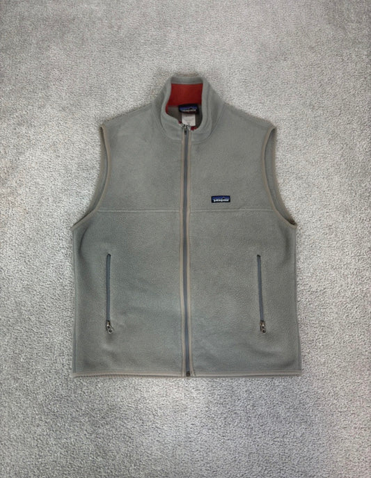 Warme Fleece Weste von Patagonia (M Herren) Synchilla grau