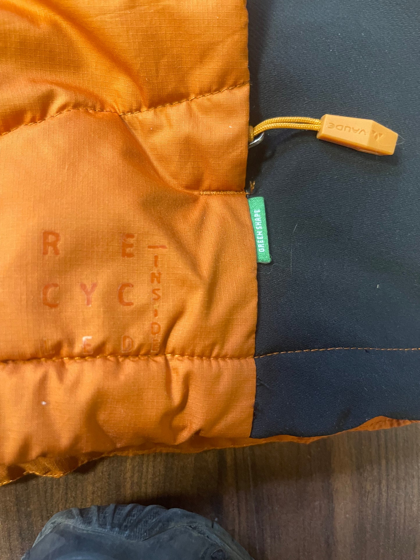 Isolations Jacke von Vaude (Herren M/ 50 ) Elope Hybrid orange