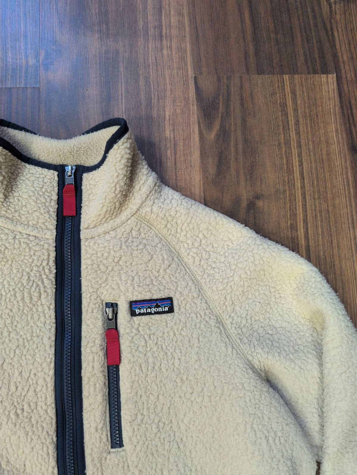 Patagonia Fleece Jacke (M Herren) Retro Pile creme beige