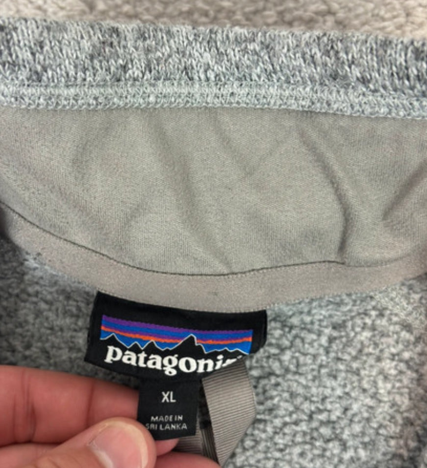 Patagonia Fleece Jacke (XL Damen ) Better Sweater grau