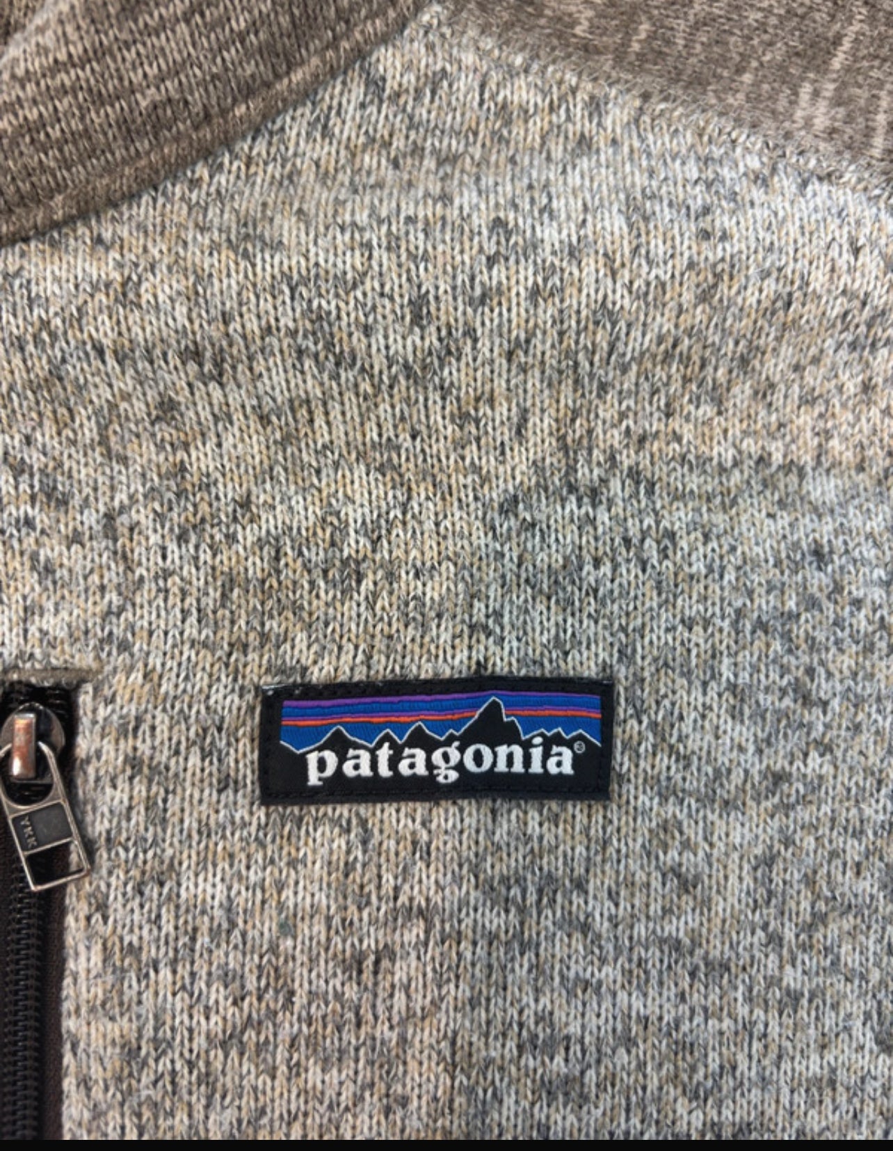Pullover Patagonia (L Herren) Better Sweater Fleece beige braun
