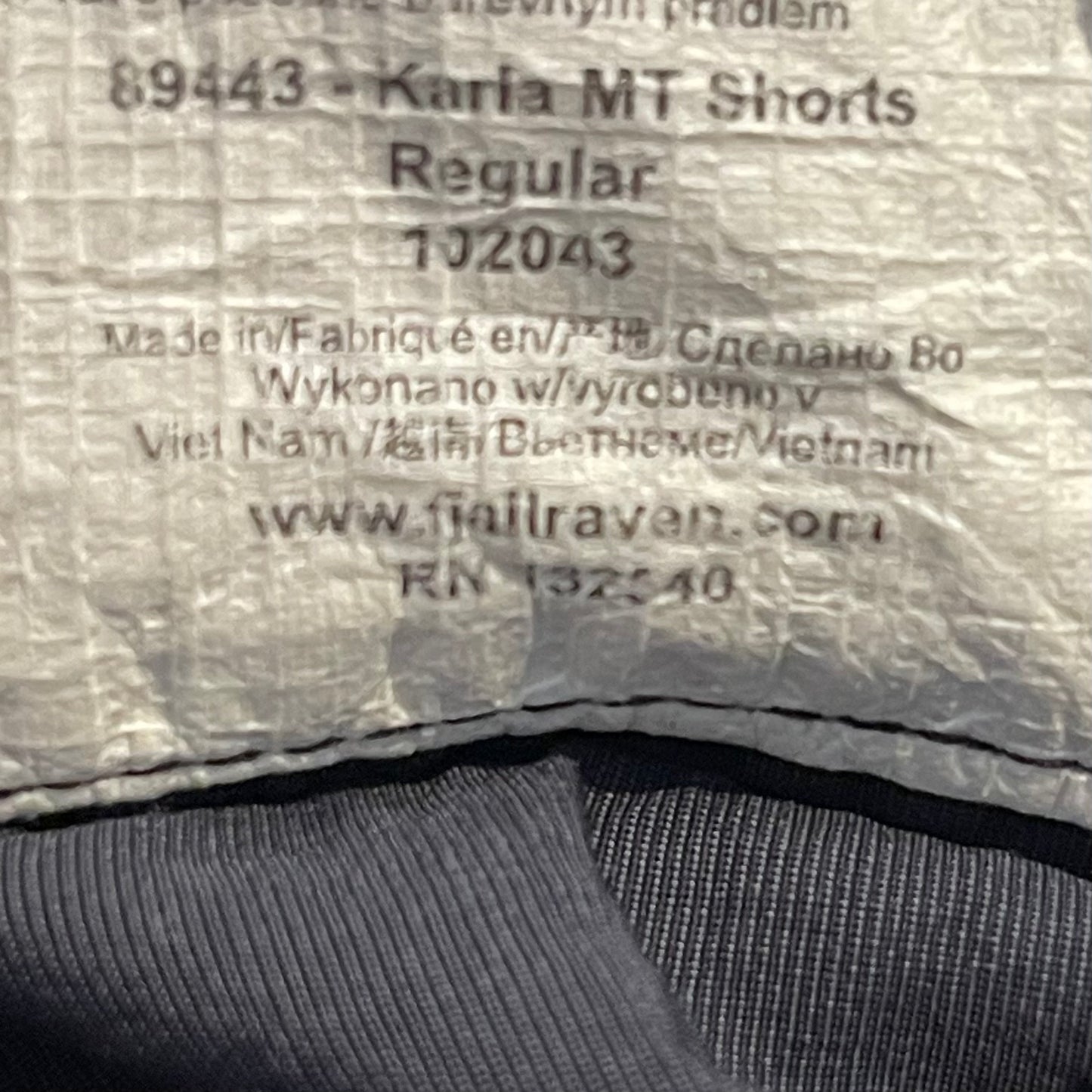 Kurze Hose von Fjällräven (M Damen) Shorts Anthrazit